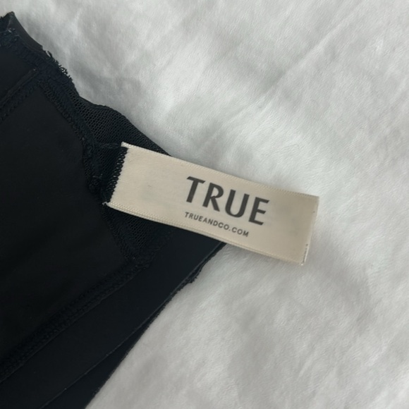 Tru & Co True Body Lift Mesh Triangle Bra in Black - Picture 13 of 14